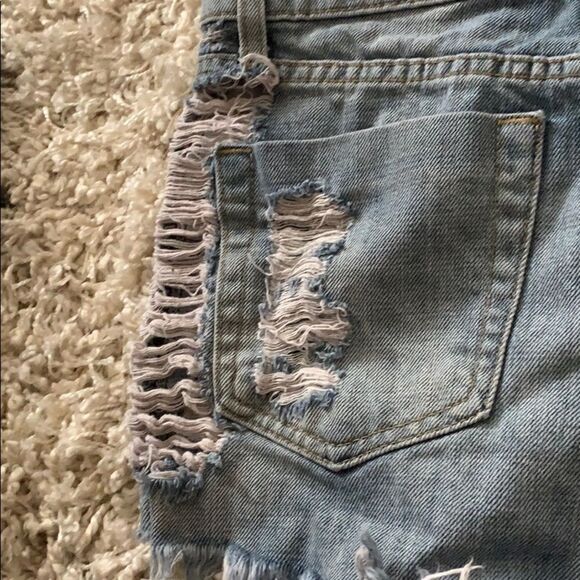 CARMAR  Anthropologie Distressed Cut-off Shorts - Picture 5 of 8